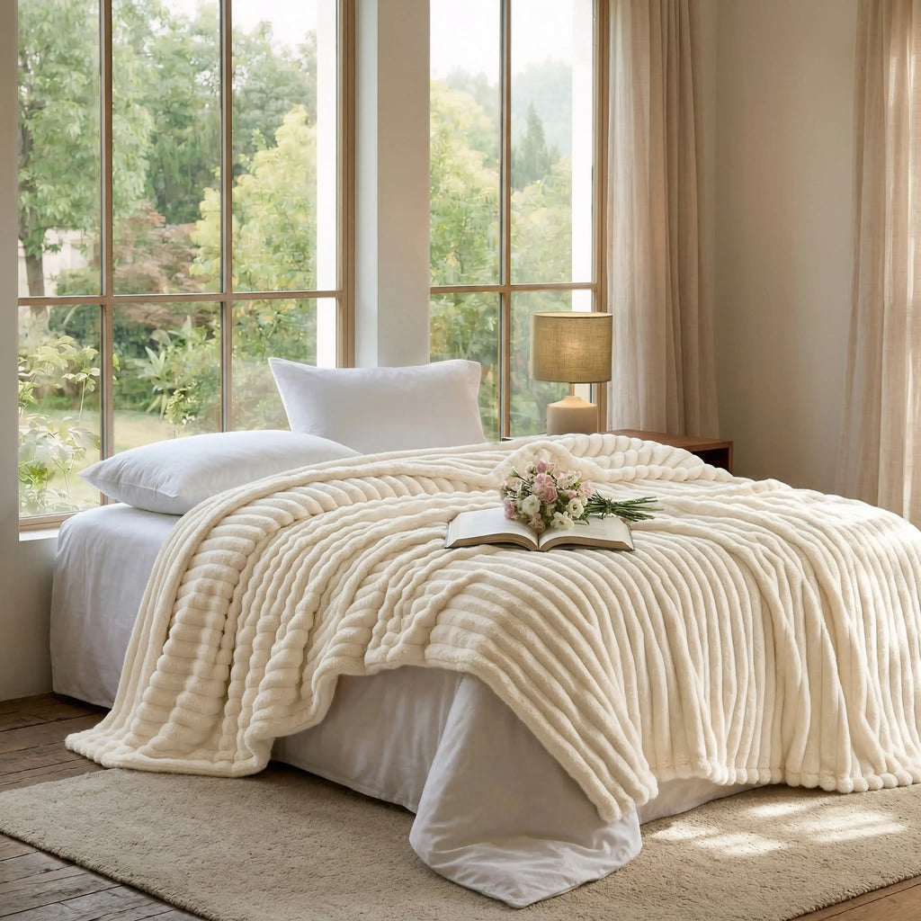 Summer Lightweight Blanket Queen Size - Cozy & Breathable Blankets for Bed,Couch,Travel,Office, Cooling Throw Blankets for Hot Sleepers & Night Sweat,Perfect Gift Ideal,Sage Green