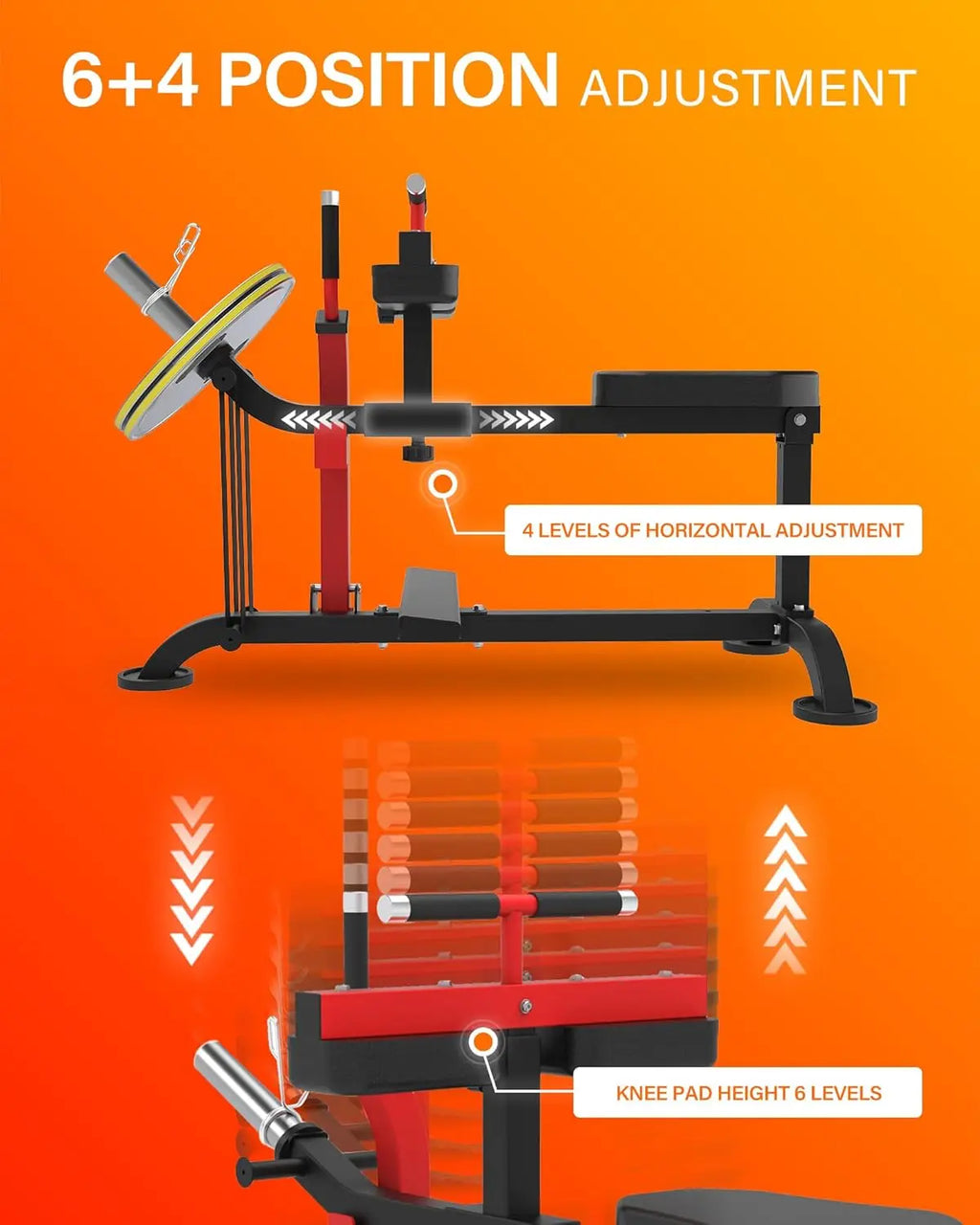 Home Gym, Calf Workout, Sturdy Material, Seated Calf Raise Machine