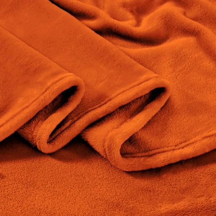 Oversized Blanket 120x120 Inch Giant Huge Companion for Bed Sofa Travel and Camping Extra Large Big Soft Blanket Fits The Whole