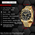2026 PAGANI DESIGN New PD-1662 V5 Men Mechanical Watches Luxury Ceramic Bezel Automatic Watch 100M Waterproof GMT Watch for Men