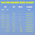 Water Shoes for Women Men Quick-Dry Breathable Aqua Socks Flexible Non-slip Rubber Sole lightweight Barefoot Aqua Water Socks f