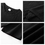 Plain Gym T-shirt Men Summer Fitness Clothing O-Neck Short Sleeve T Shirt Cotton Slim Fit Tshirt Bodybuilding Workout Tees Tops