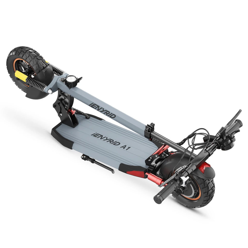 iENYRID IE-A1 800W Electric Scooter Adult Foldable Escooter 48V12.5AH Battery 10 Inch Fat Tire E-Mountain Scooter