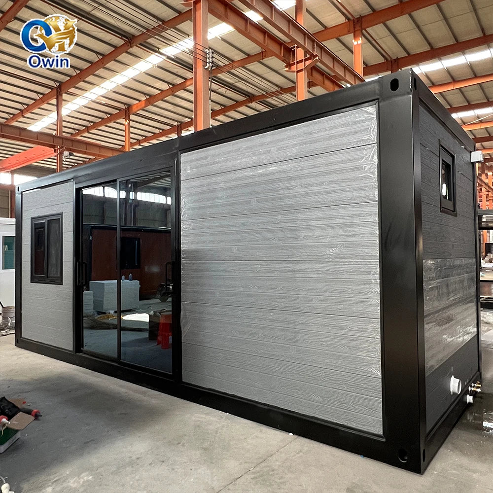 Folding Container House Modern Expandable Container Prefabricated Tiny House Modular Home Model