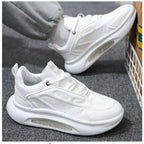 Men's shoes for summer and spring. Men's style, versatile, thick sole, heightening, breathable. Sports air cushion, shock absorp