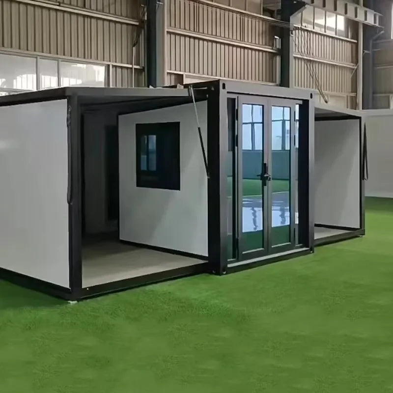 Expandable Container House Prefabricated Modular Home Tiny Living Cabin Portable Studio Glamping Pod Eco Tourism Resort Unit Hot