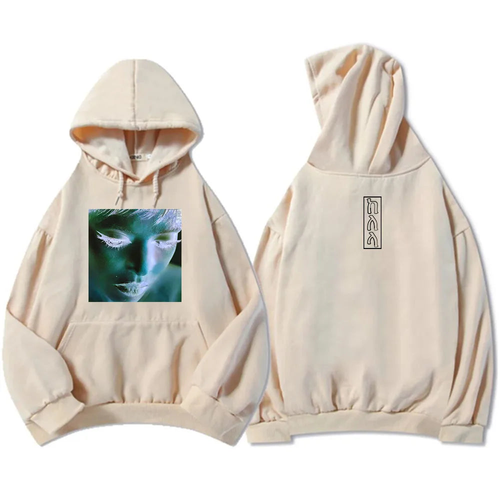 Kelela NEW AVATAR Hoodies NEW Album Design Graphic Print Sweatshirt Long Sleeve Fashion Hooded Pullovers Casual Men/Women Hoodie
