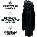 Golf Cart Bag with Storage Vault