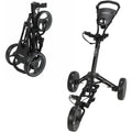 Lightweight One-k Folding Push/Pull Golf Cart - Black