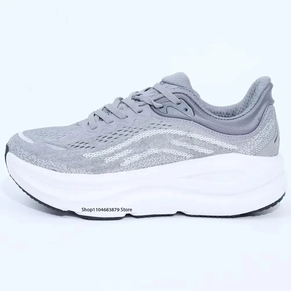 Original tag: Bondi 9 Running Shoes Light Outdoor Sports Trainers Lifestyle Shock Absorption Athletic Shoes For Men And Women