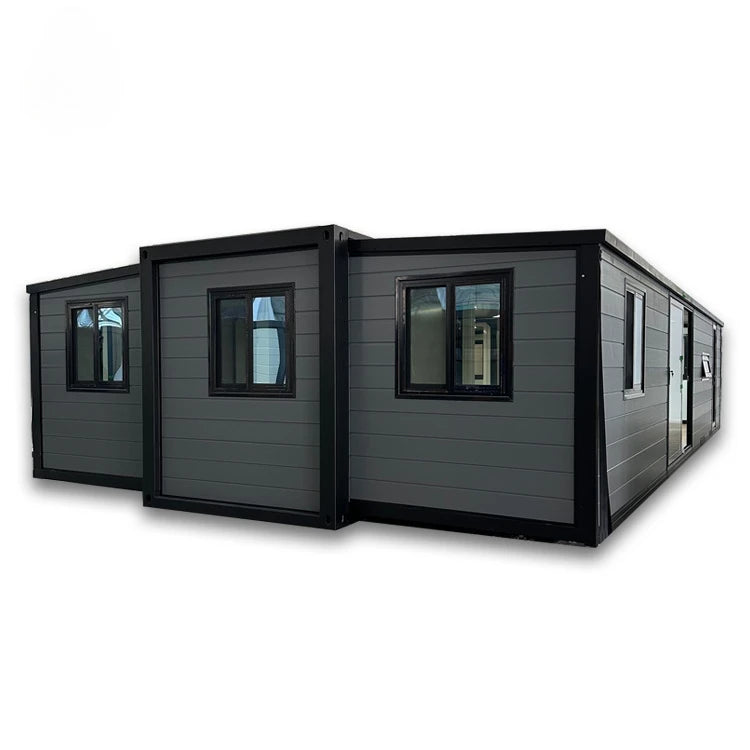 New 20ft 40ft Expandable Container House Tiny Home 2 Bedroom 1 Kitchen 1 Bathroom Prefab Villa