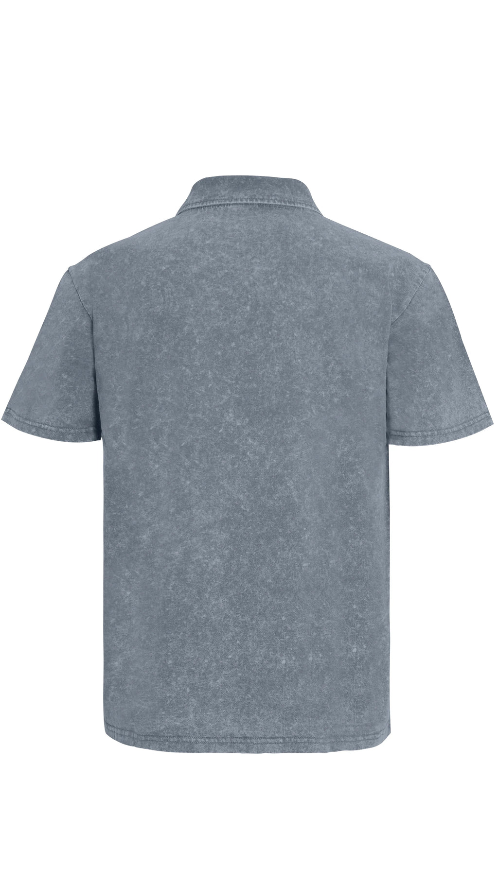 3 Pack Men's Casual Washed Quick Drying Breathable Lapel Short Sleeved Polo Shirt for Summer Casual Wear