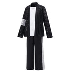 Halloween performance costume tap dance MJ dance performance costume Mike cosplay set imitates Easter party dress up new
