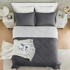 HOMFINE Cooling Comforter Japanese Double-Sided Cold Tech Fabric Cooling Blanket for Night Sweats Hot Sleepers, Q-Max 0.45 Soft