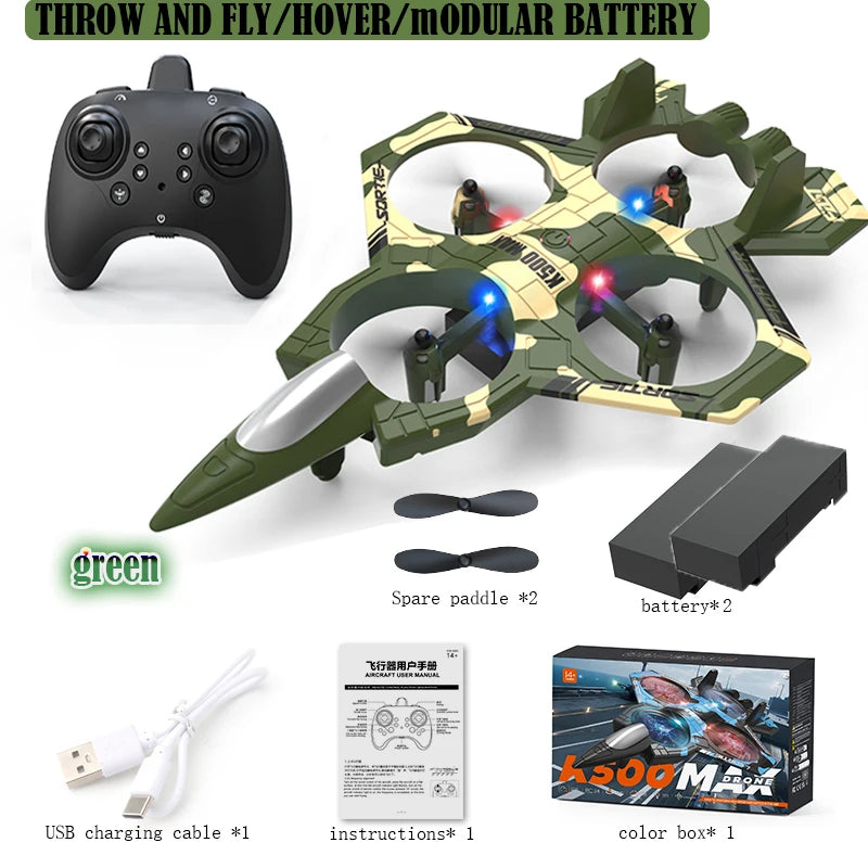 New K500 Stunt Drone with 360° Flip FPV Height Hold Function Durable Material Brushless Motor Quadcopter for Outdoor Remote Control Ideal for Beginners And Tech Lovers