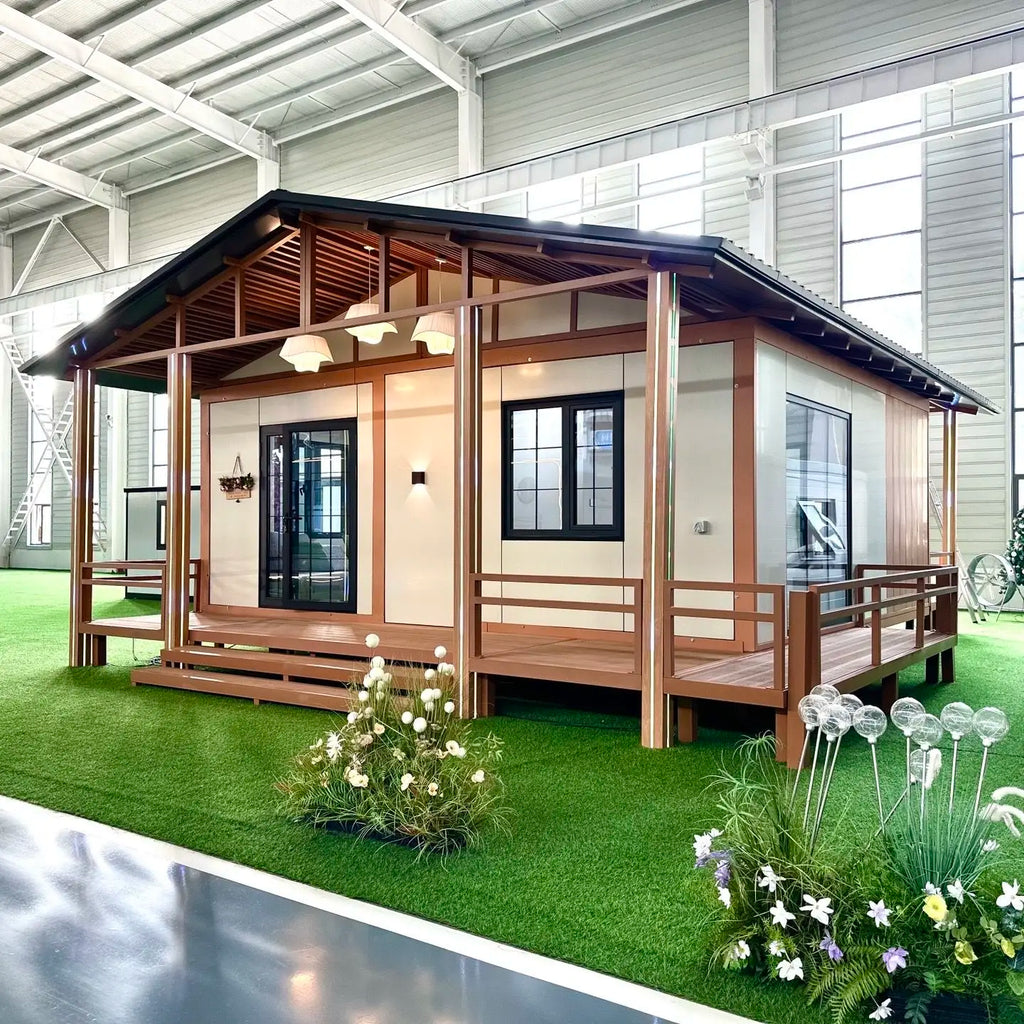 Flat Pack Modular Container Tiny House 20ft Foldable Prefab Portable Mobile Office Living