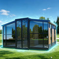 Customizable 20ft Folding Prefab House Easy Assembly Expandable Container Home Tiny House for Camping Office Site Shelter Use