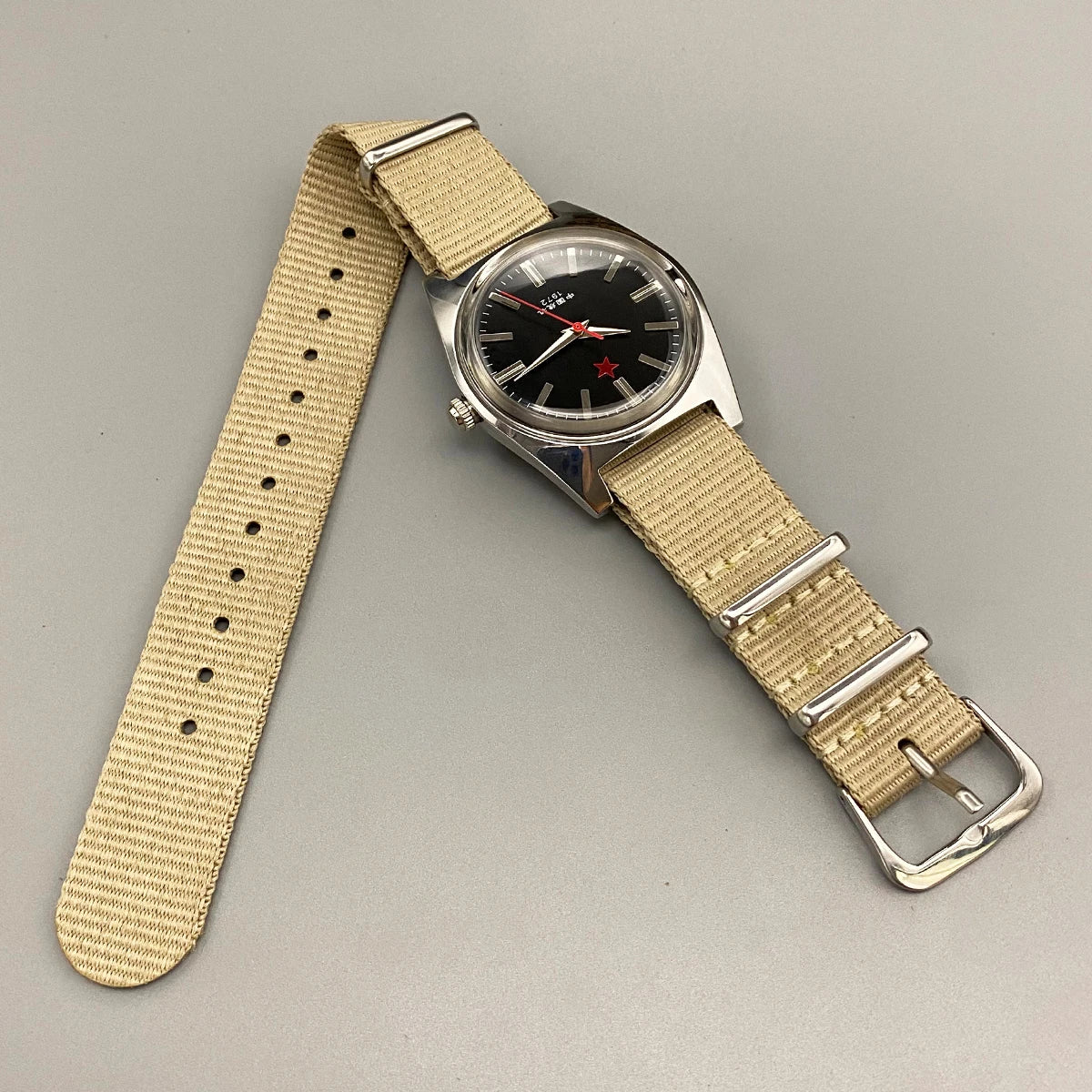 Men's Mechanical Watch Manual Mechanical Stainless Steel Case 7120 Movement Retro Men's Dress Watch Men's Gift