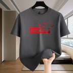 Summer Men Sporty Mesh Short Sleeve Graphic Print T Shirt Polyester Quick Dry Jogging Marathon Cycling Outdoor Top
