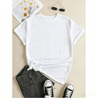 【New Arrival】Cute Anime Girl Graphic Tee Women's Oversized Kawaii Top