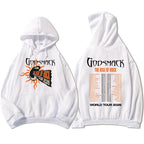 GODSMACK The Rise of Rock Tour 2026 Hoodies Loose Casual Men Women Pullovers Graphic Merch Fleece Long Sleeve Hooded Sweatshirts