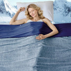 Summer Cooling Blanket Ultra-Breathable Cloud Pattern Soft Lightweight Ice Silk Air Conditioning Throw Blanket for Hot Sleepers Night Sweats Bed Sofa Cover Machine Washable Thin Summer Quilt