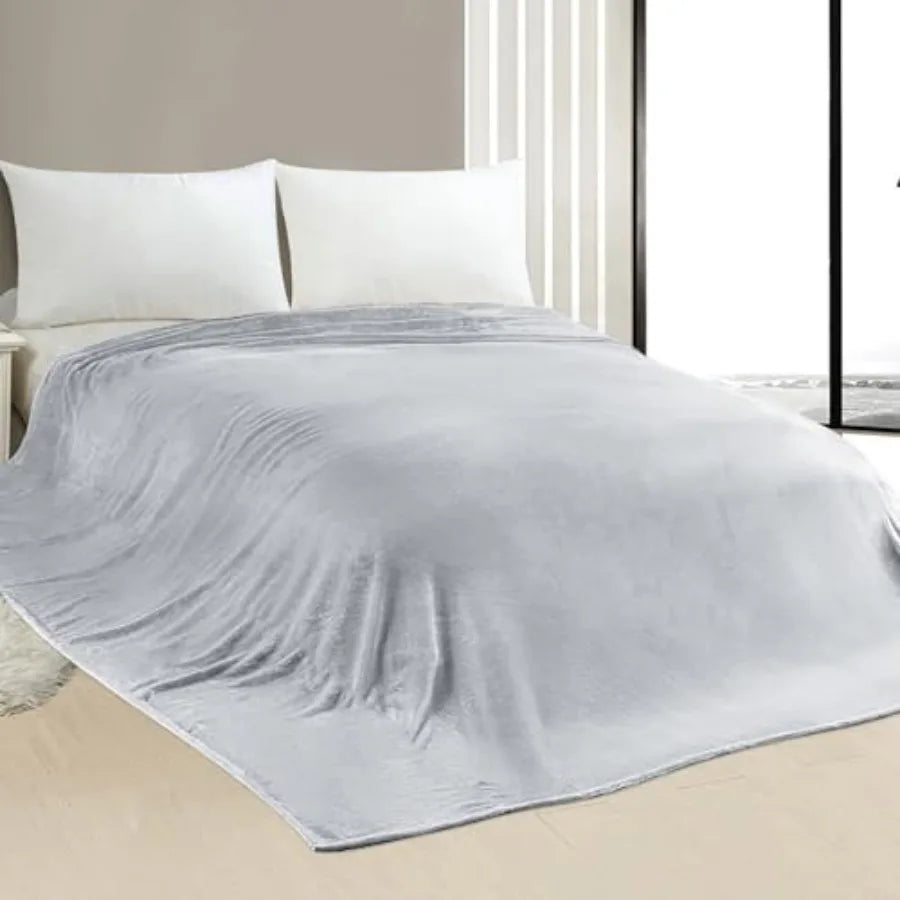 Oversized Blanket 120x120 Inch Giant Huge Companion for Bed Sofa Travel and Camping Extra Large Big Soft Blanket Fits The Whole