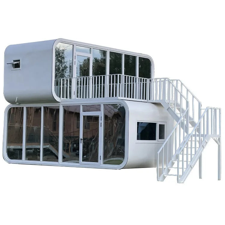 Mobile Expandable Container House 20ft Foldable Prefab Tiny Home Portable Modular Office Quick Assembly