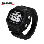 SKMEI 2699 New LED Digital Women Fashion Cool Rings Finger Watches Chronograph Plastic Watches Lady Jewelry （Cannot adjust size）