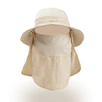Fisherman's hat, male sun hat, summer outdoor quick drying sun hat, fishing breathable sun hat, female face mask hat