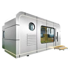 Mobile Expandable Container House 20ft Foldable Prefab Tiny Home Portable Modular Office Quick Assembly