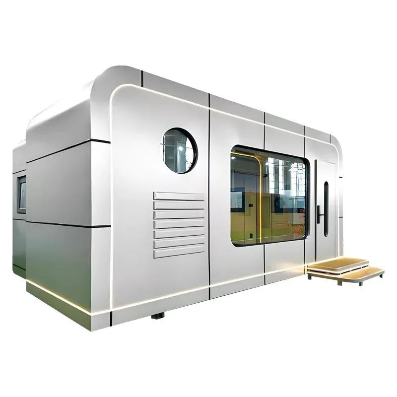 Mobile Expandable Container House 20ft Foldable Prefab Tiny Home Portable Modular Office Quick Assembly