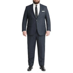 Men's Big & Tall 2-Piece Suit Set - Single Button for Wedding