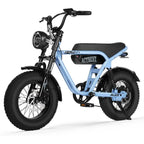 16 Adult/Teen Electric Bike: 1200W Motor, 25MPH, 55-Mile Range, Full Suspension All-Terrain