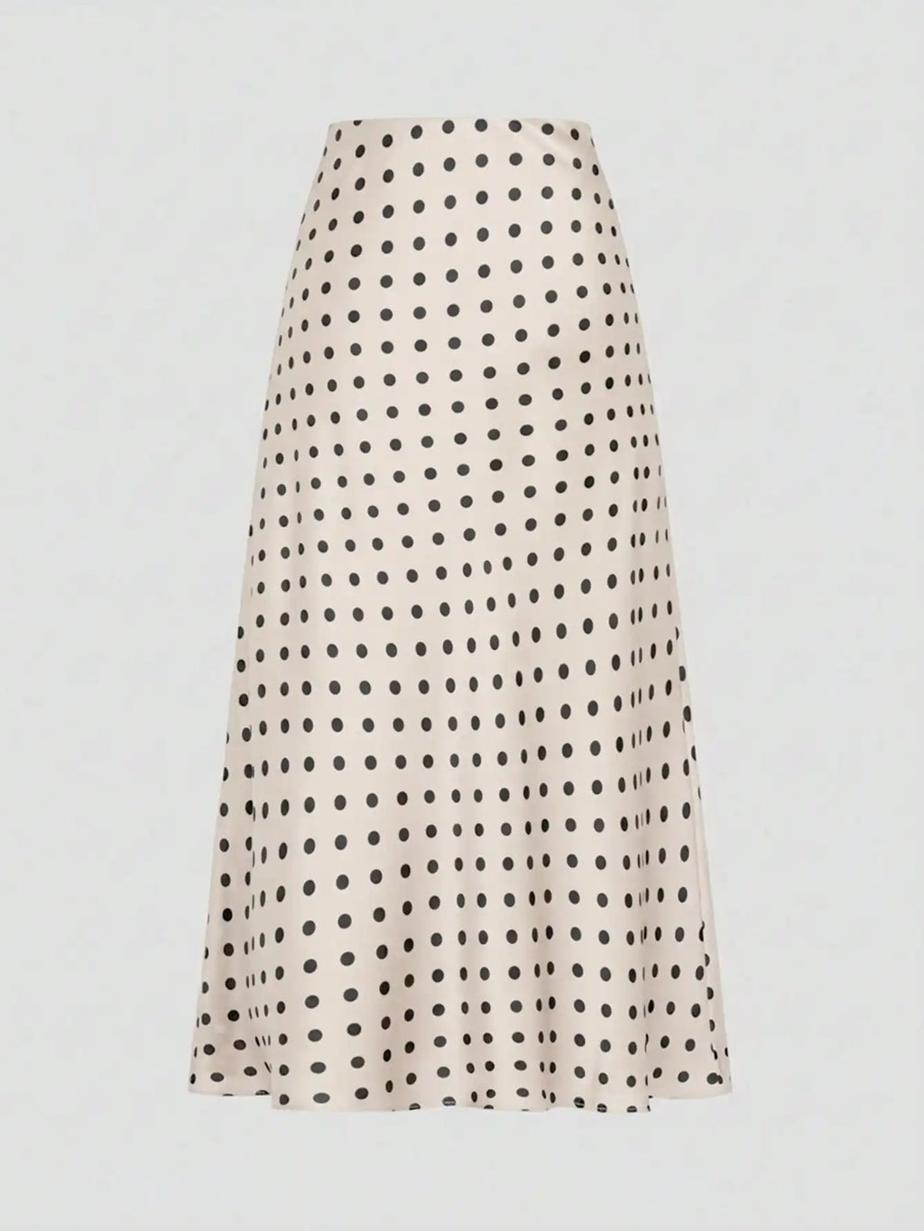 Firerie Women's Retro Elegant Polka Dot Print Vacation Style Skirt,Fall,Fall For Women,Winter For Women,Vacation