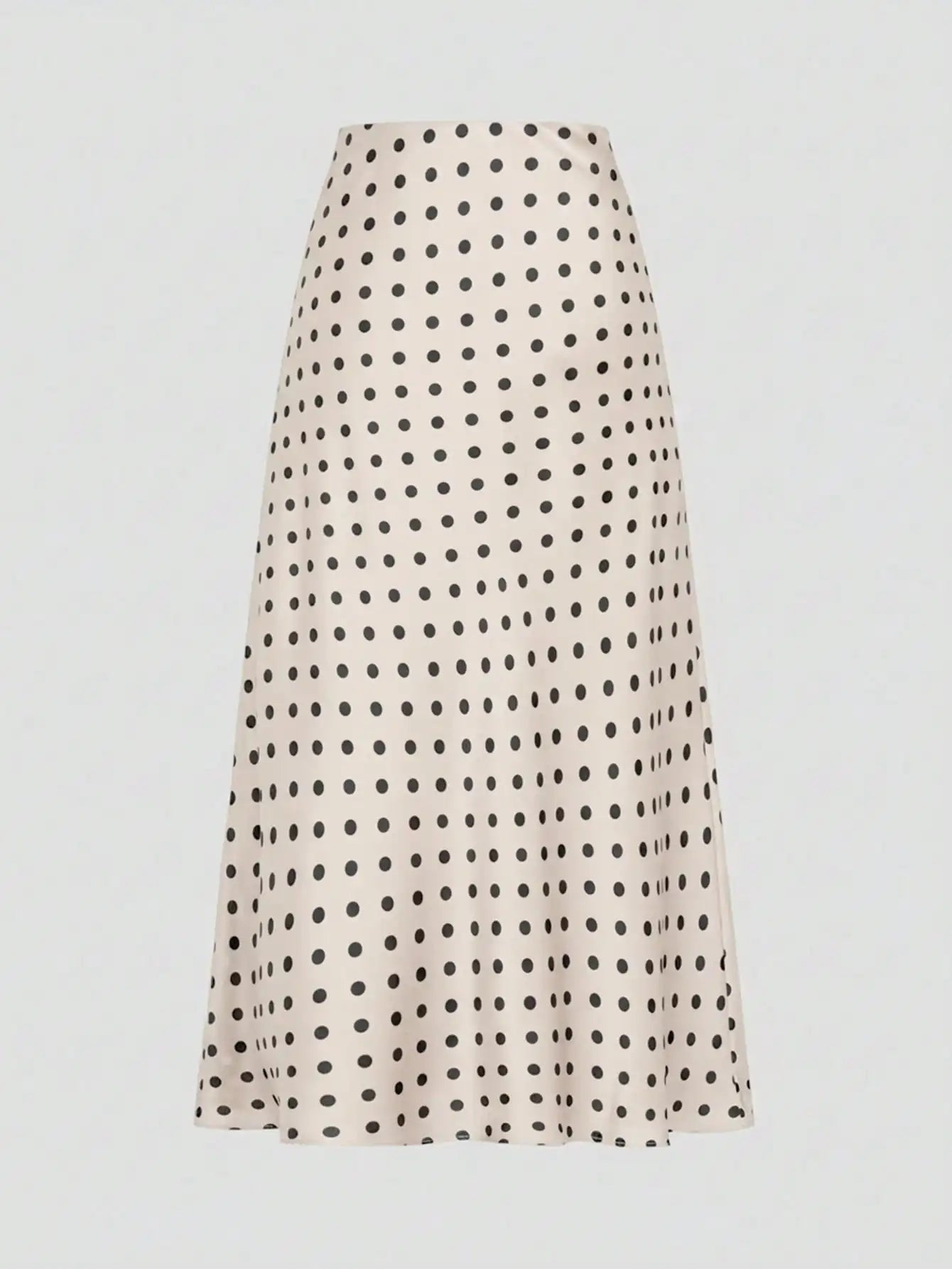 Firerie Women's Retro Elegant Polka Dot Print Vacation Style Skirt,Fall,Fall For Women,Winter For Women,Vacation