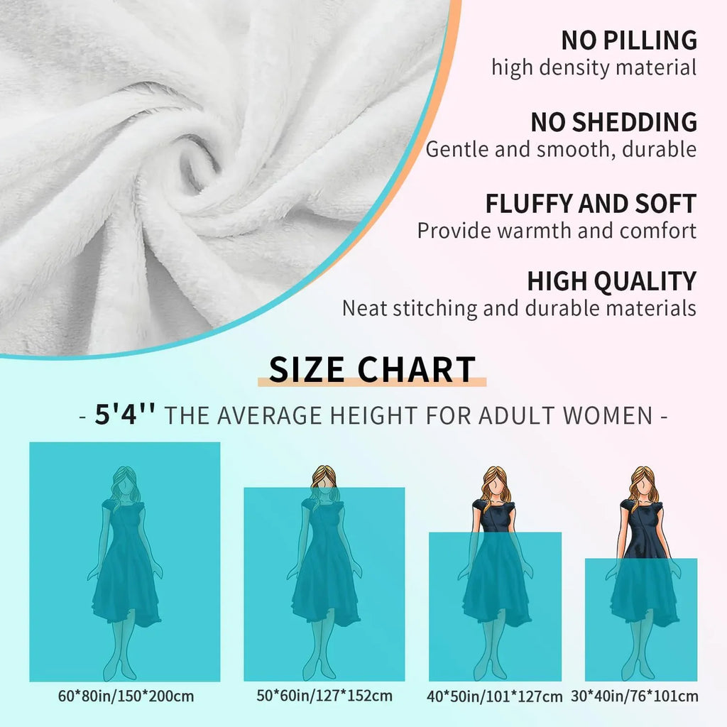 Black Bandana Paisley Art Blanket Soft and Warm Throw Digitally Printed Super Soft Micro Plush Blanket for Sofa Bed Living Room