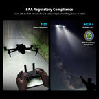Drone Strobe Light, Rechargable Flash Led Lamplight for FAA DroneNight Flying, Fits for DJI Neo 2,Mini 5 Pro/ 4 Pro/3/4k, Avata 2,Air 3S and All RC Drones Accessory(2pc)