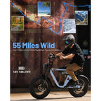 16 Adult/Teen Electric Bike: 1200W Motor, 25MPH, 55-Mile Range, Full Suspension All-Terrain