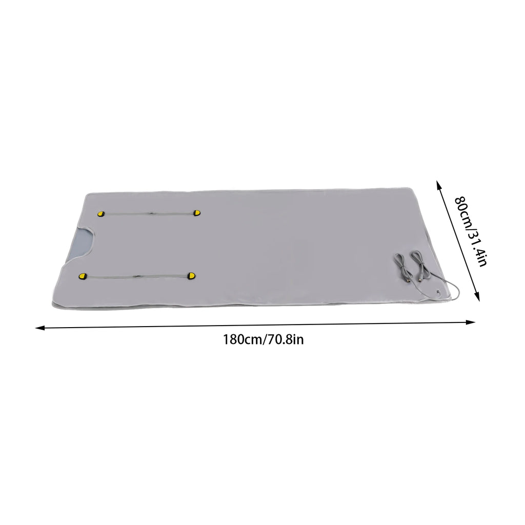 Portable Sauna Blanket Zipper Design Relaxing Heating Sauna Blanket 35-80℃ for Home Spa Salon Body Relaxation