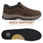 Men's Slip-On Shoes Loafers For Business Casual Wear Lightweight Comfortable With Arch Support Insoles For All-Day Comfort