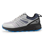 Fitville Trail Running Shoes Wide Toe Men's Sneakers Non-slip Wear Resistant Sport Shoes for Heel Pain Plantar Fasciitis Relief