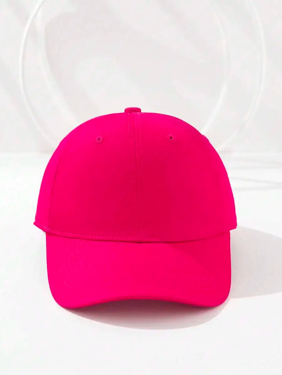 1pc Fashionable Multi-Color Sports Casual Women's Soft Top Baseball Cap,Summer,Beach,Hat,Holiday,Travel