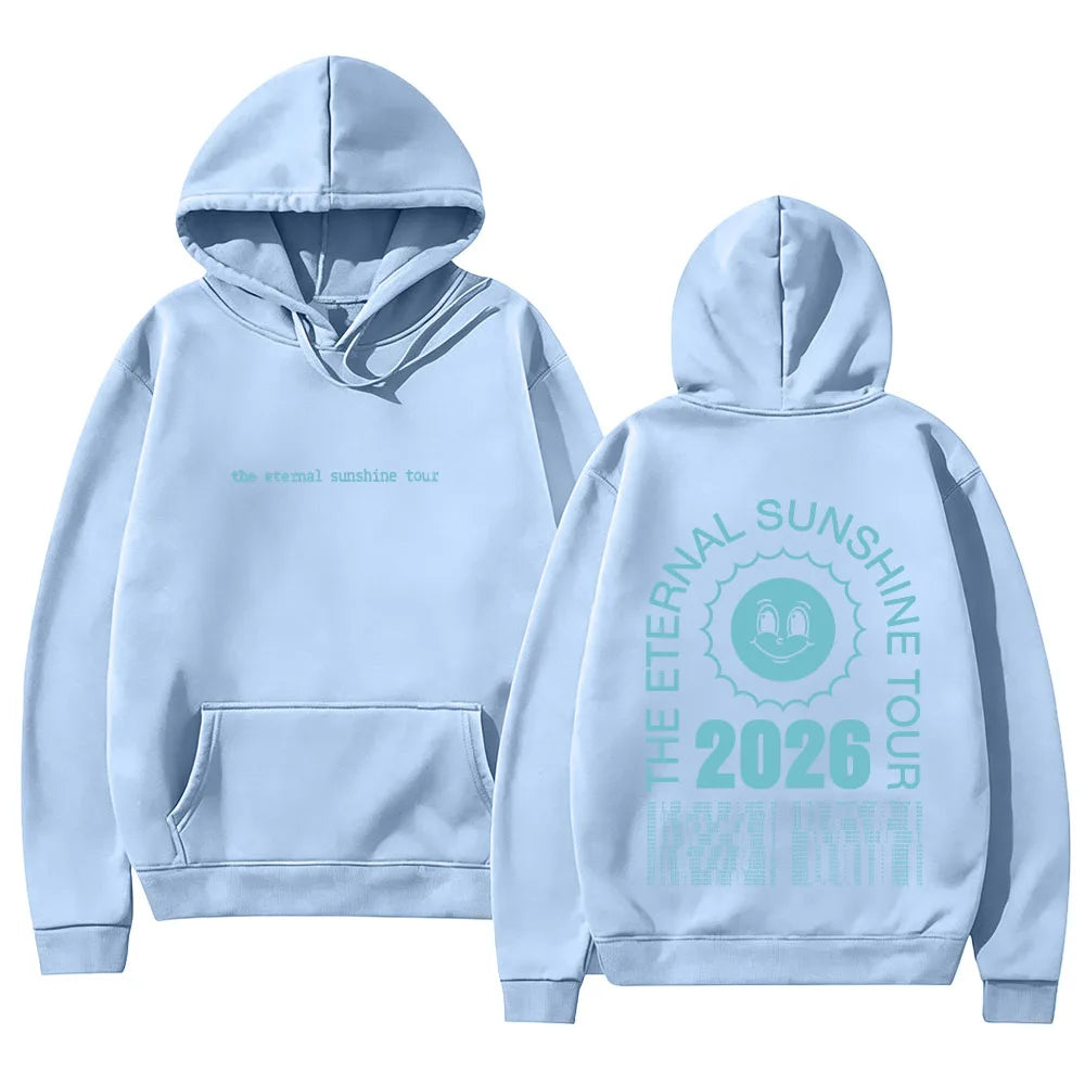 The Eternal Sunshine Tour Hoodie Ariana Grande Tour 2026 Sweatshirt Women Men High Street Fahsion Streetwear LongSleeve Pullover