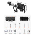 SucceBuy Demolition Jack Hammer 2800 W Powerful Electric Jackhammer 1200 BPM Concrete Breaker with Carrying Case Gloves