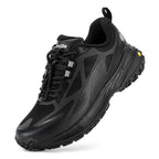 Fittington Wide Shoes For Man  Breathable Mesh Upper Sneakers Non-Slip Trekking Hiking Walking Shoes With High Arch Support