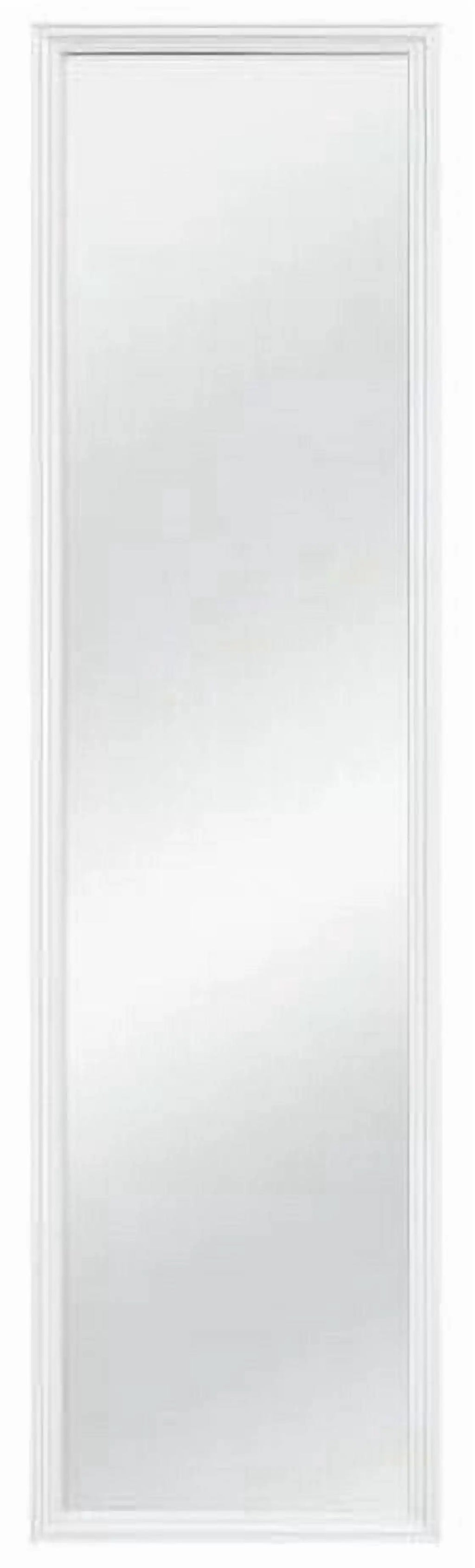 ICUTE-Mainstays 13x49 White Rectangle Large Wall Mirror for Bathroom or Living Room