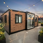 Expandable Container House Prefab Tiny Home Modular Prefabricated Mobile Villa Folding House for Residential Living Use