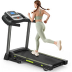 Compact 4% Incline Walking Pad Treadmill - 3.5HP, Portable, Quiet, Under Desk, Home/Office Use, Smart APP, LED Display