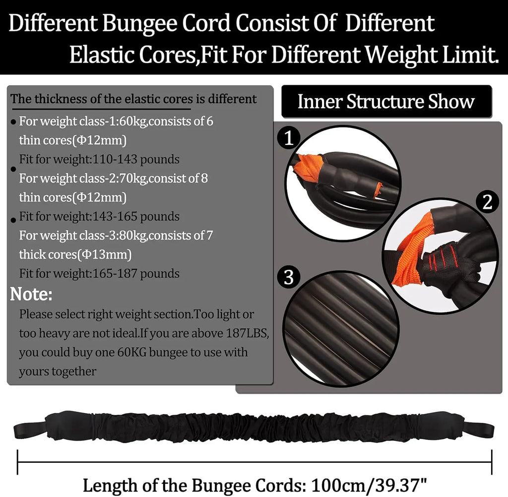 Home Gym, Yoga & Recovery - Natural Latex Resistance Bands Set, Adjustable, with Exercise Guide, Multi - color